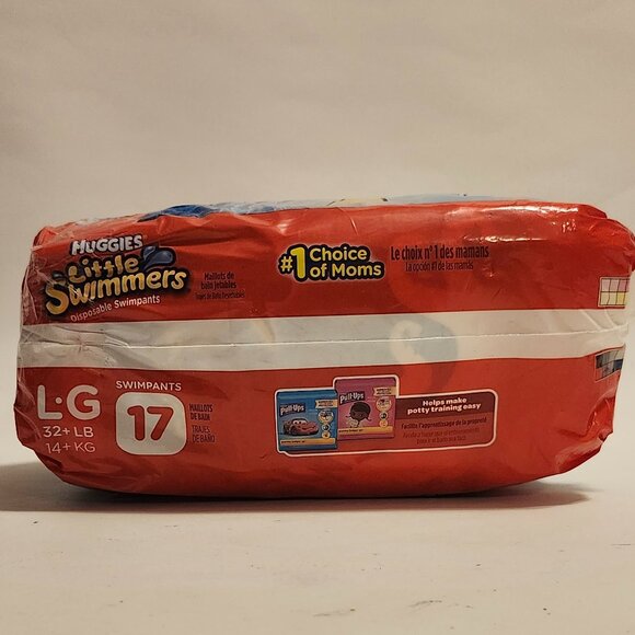 2017 Little Swimmers Diapers Disney's Finding Dory LARGE 32+ LB 14 - Picture 6 of 6